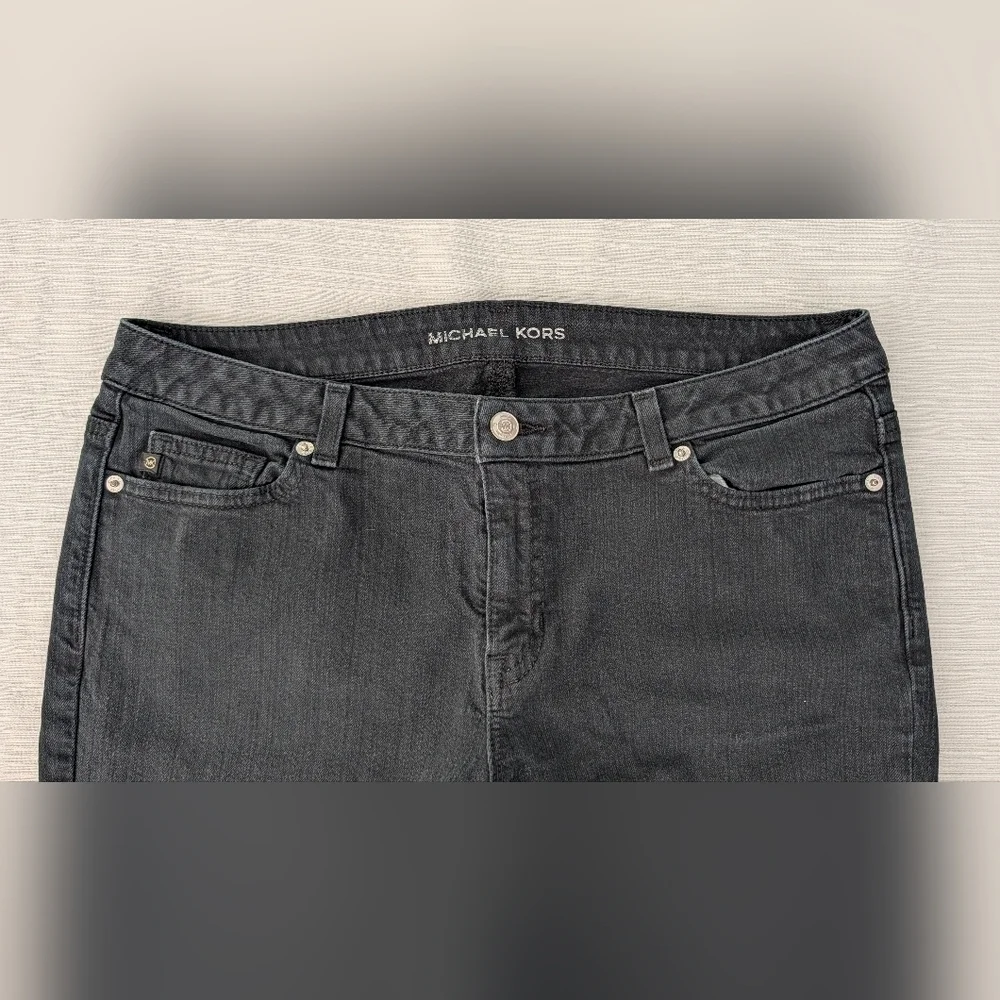 Michael Kors Black Denim Jeans Size 12